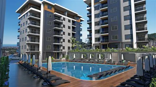 Luxurious apartments in a peaceful area 