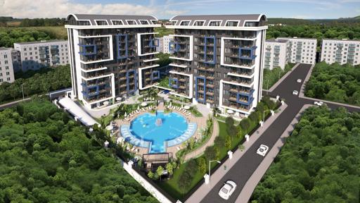 Fabulous project 600 meters from Cleopatra beach