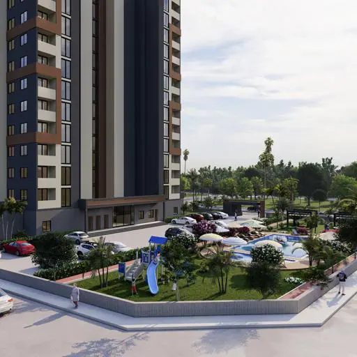Stunning project 400 meters from the beach