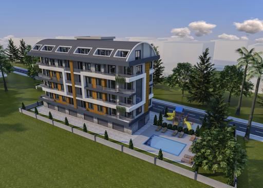 New residential complex in peaceful neighborhood