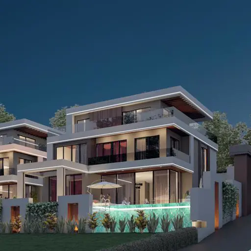 Luxurious triplex villa suitable for Turkish citizenship