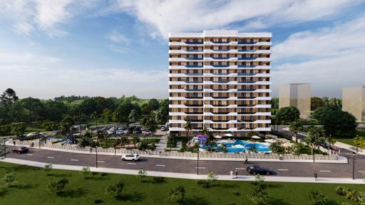 New elegant project located 300 meters from the beach