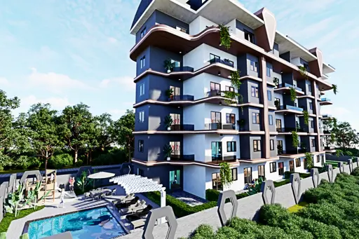 Single block 500 meters from the sea