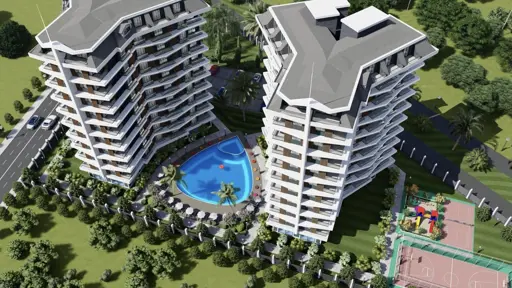 Apartments for sale in a superb residential complex